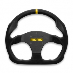 MOMO MOD 30 Steering Wheel, 320mm Suede, Flat Bottom